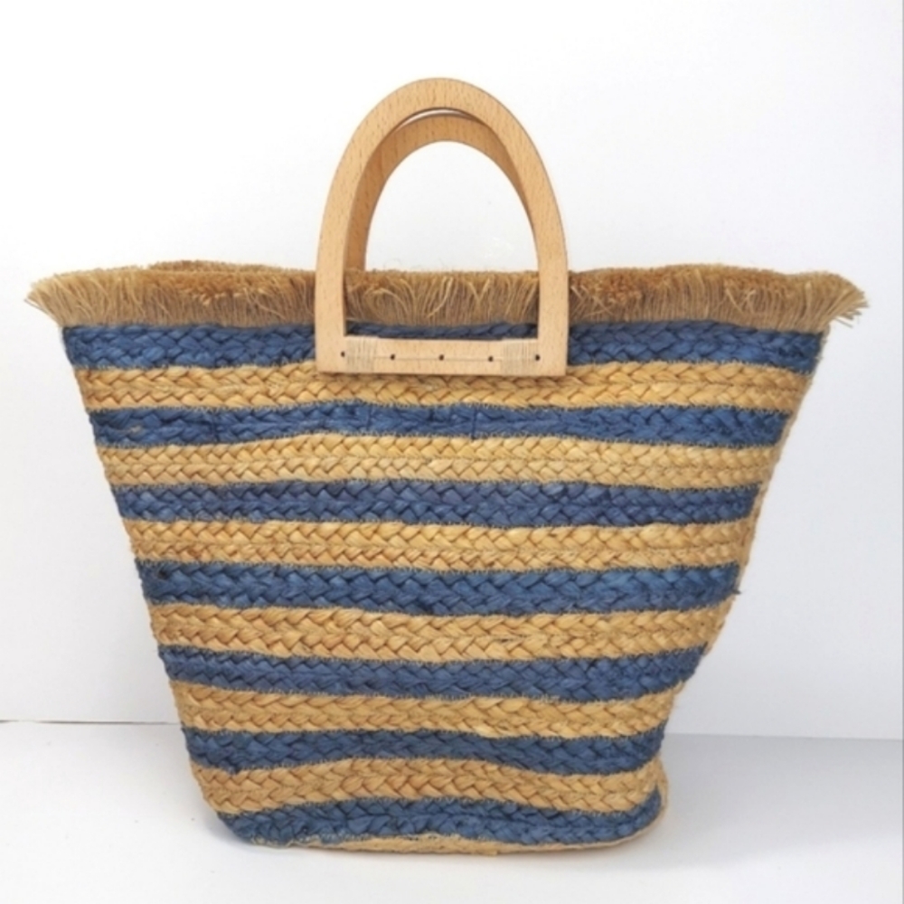 Antik Kraft Braided Jute Tote